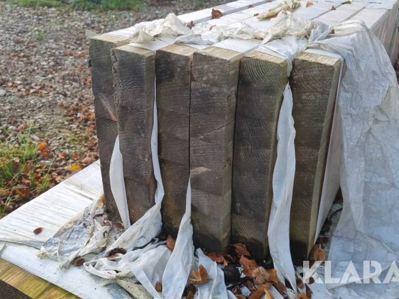 Billede 4 - Limtræ 6 styk 45x266x6800mm