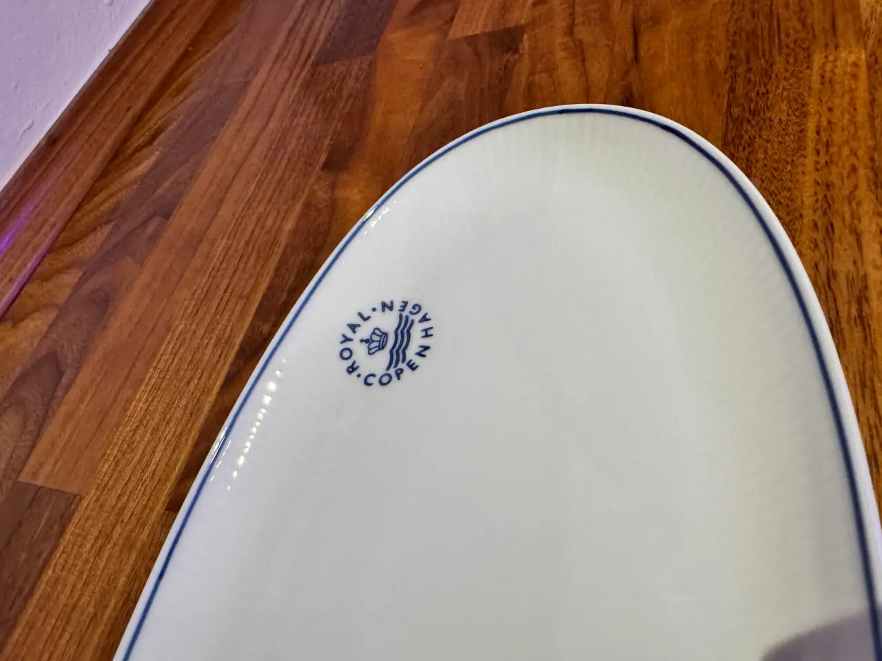 Billede 2 - 1 stk. Royal Copenhagen Blueline fad 37 cm