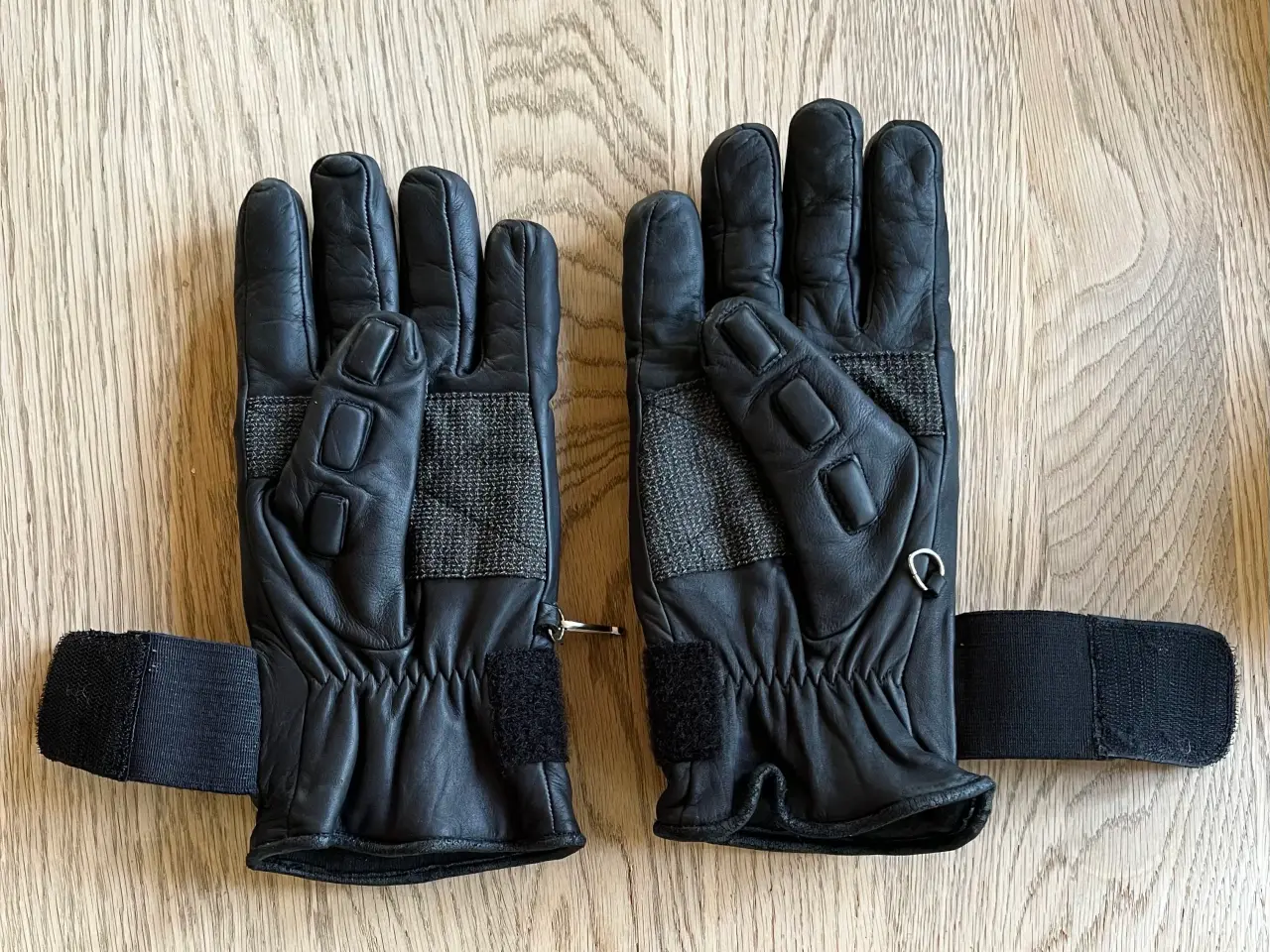 Billede 1 - MC handsker i ægte læder og kevlar