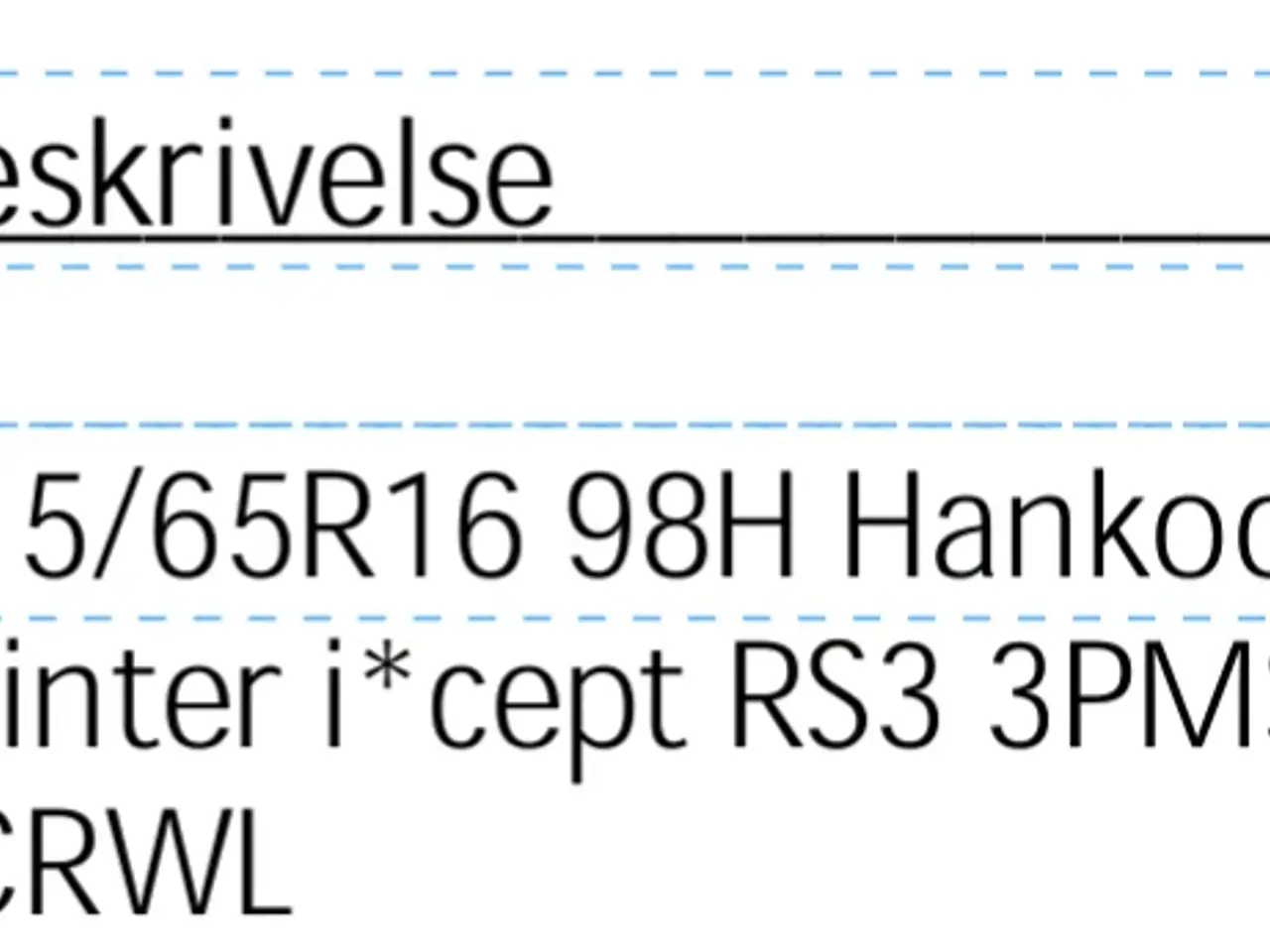 Billede 1 - Nye vinterdæk til Renault 