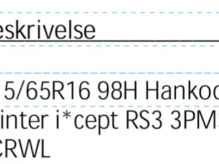Nye vinterdæk til Renault
