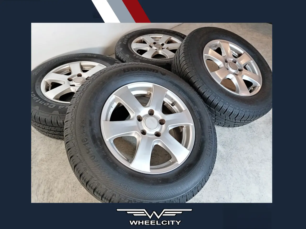 Billede 1 - 5x114,3 16" ET45 Autec 4x4 sommersæt