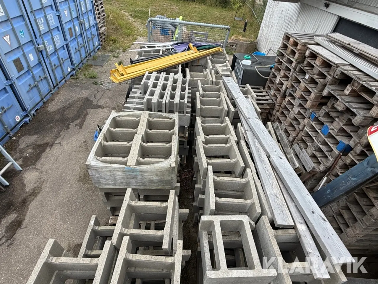 Billede 3 - Fundaments blokke - 10 paller