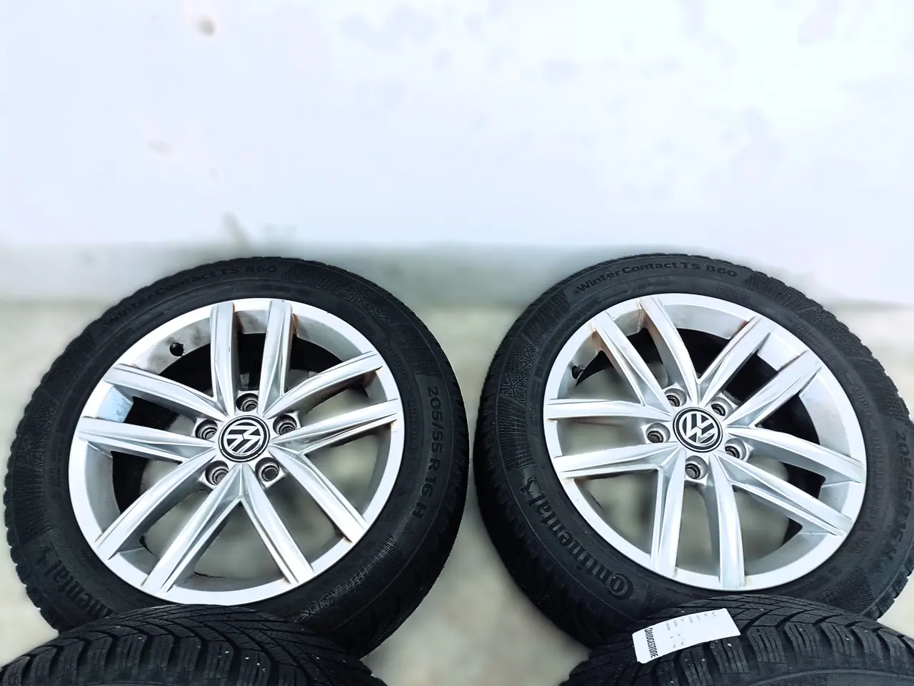 Billede 4 - 5x112 16" ET45 nav 57,1ø AUDI/SEAT/VW vinterdæk
