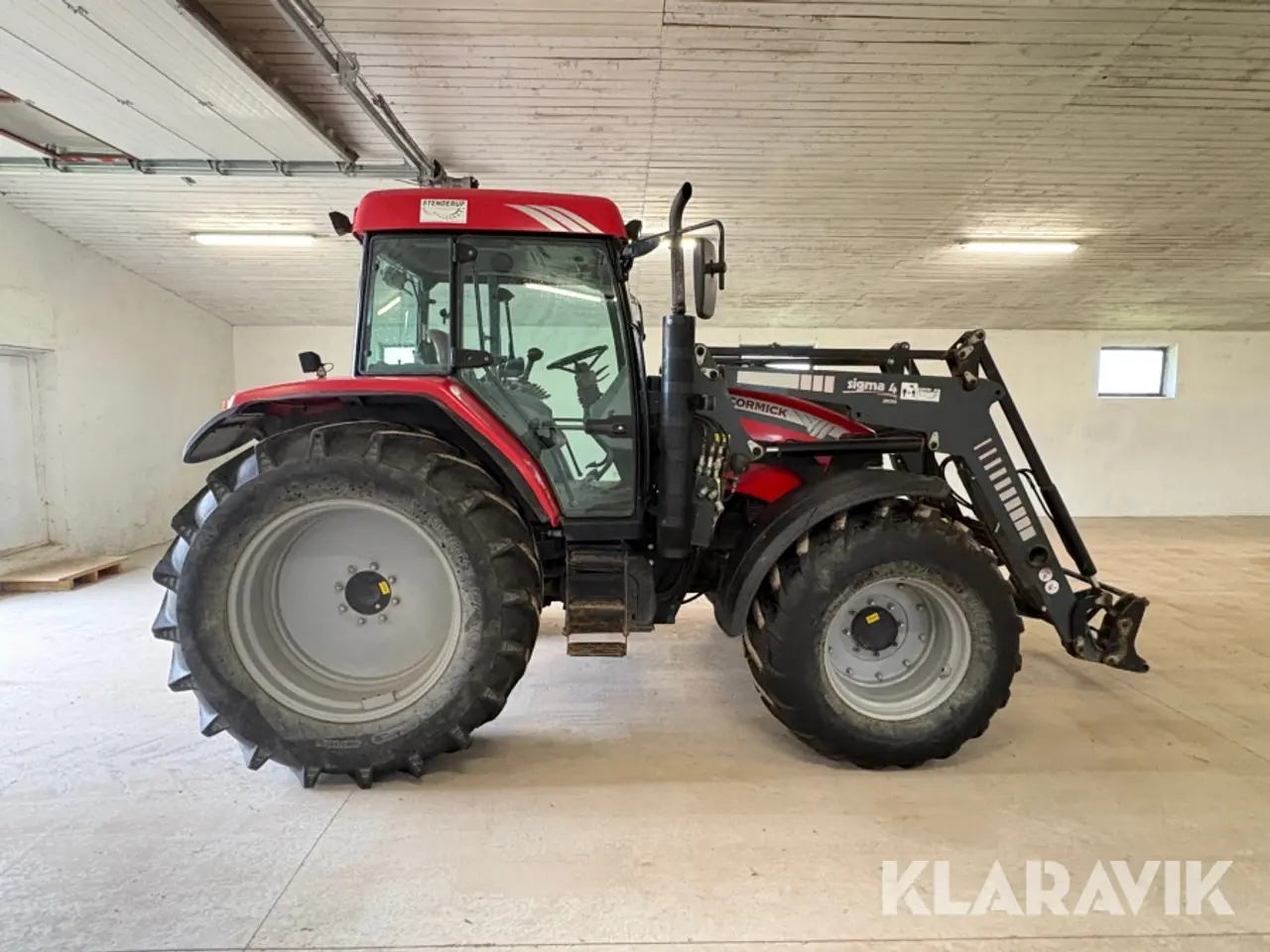 Billede 6 - Traktor med frontlæsser McCormick MC115