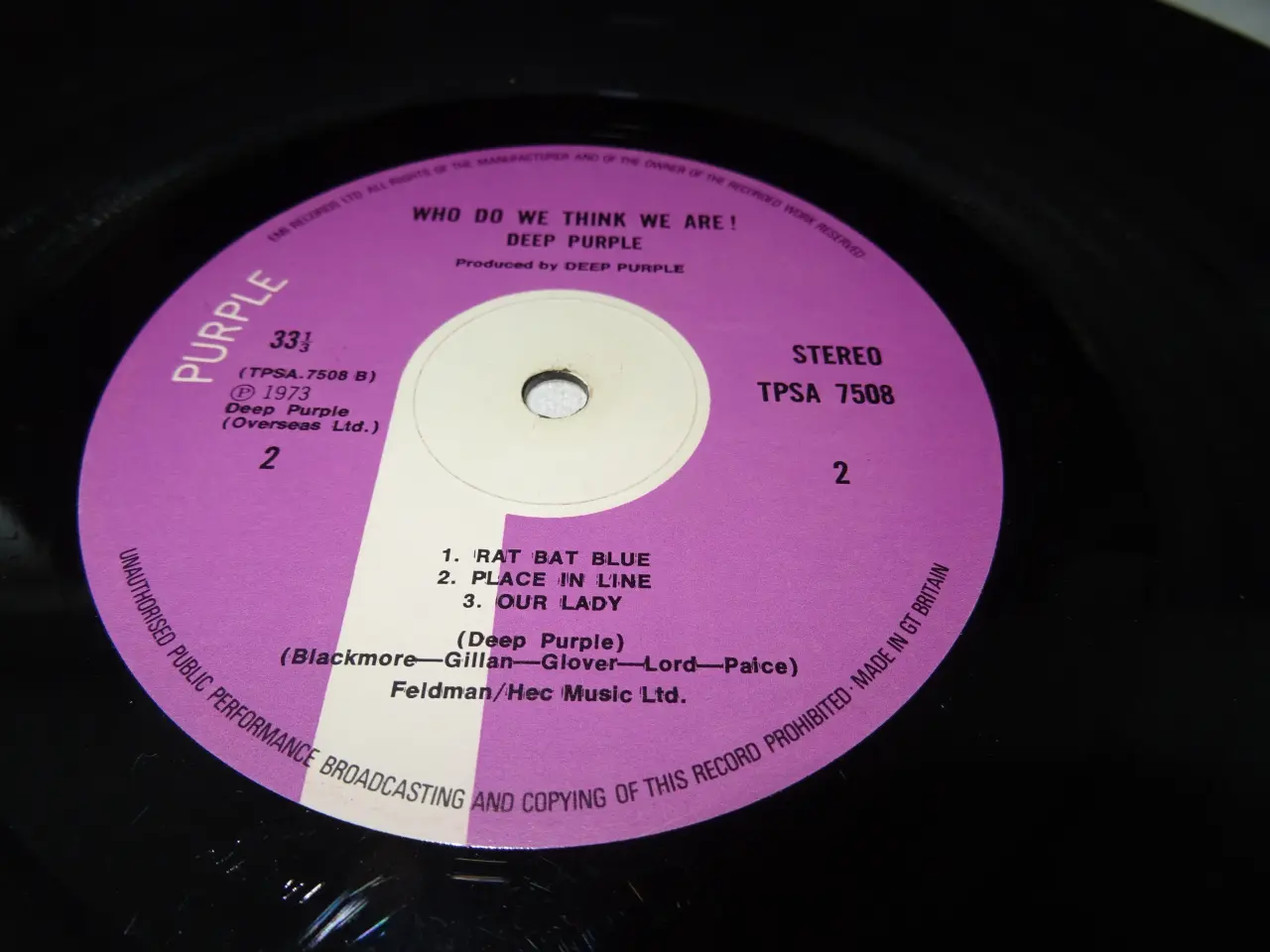 Billede 3 - Deep Purple god stand