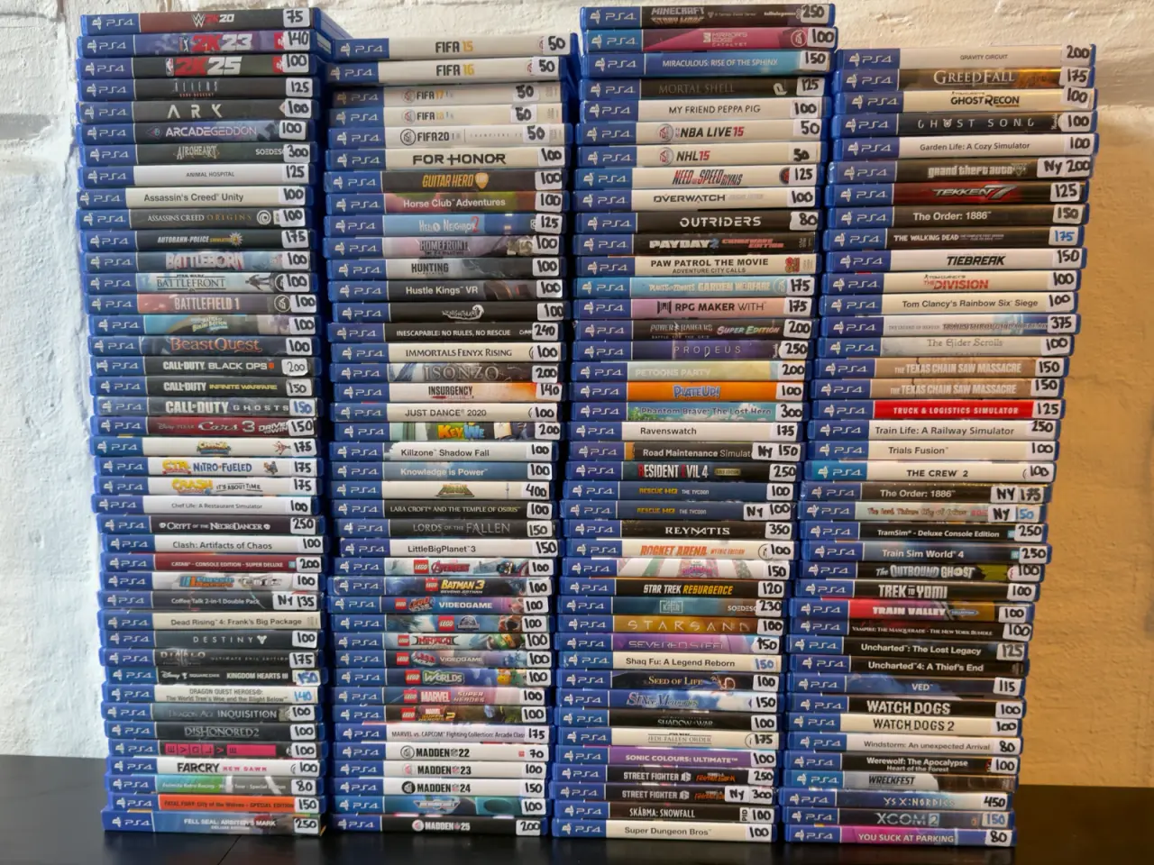 Billede 1 - Over 150 PlayStation 4 / PS4 spil til separate pri