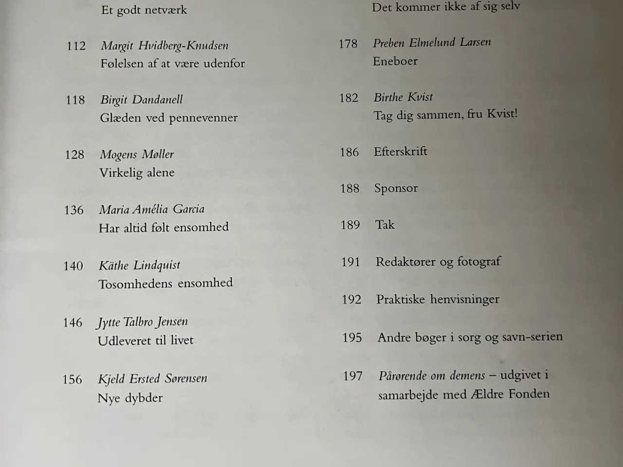 Billede 4 - Ældre om ensomhed - 25 ældre skriver om at være en