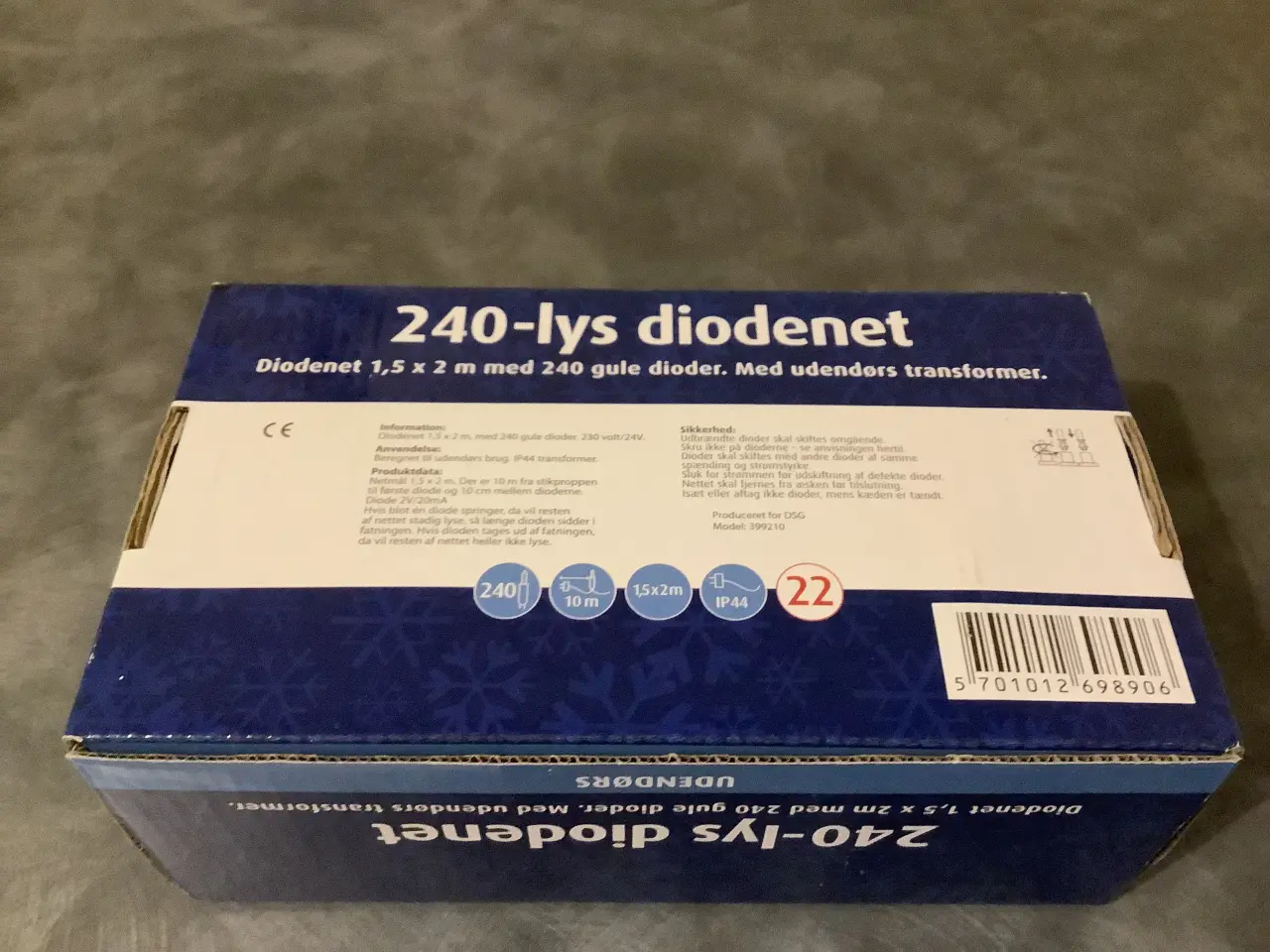 Billede 3 - 240-lys diodenet til udendørs