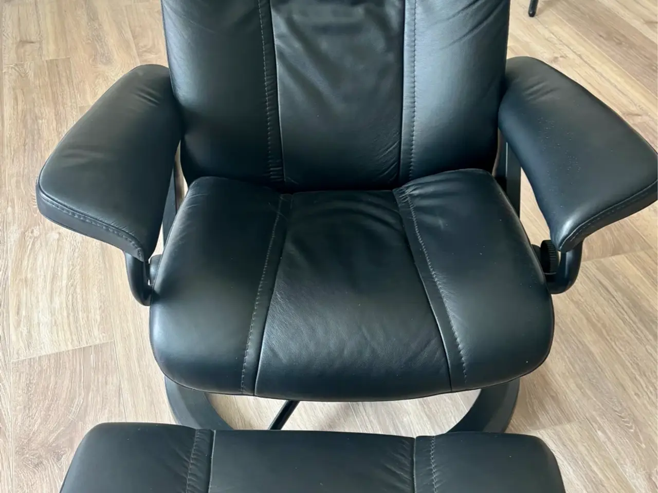 Billede 1 - Stressless stol /sort som ny