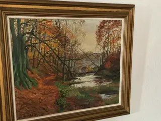 Maleri af Carl Ejnar Jacobsen
