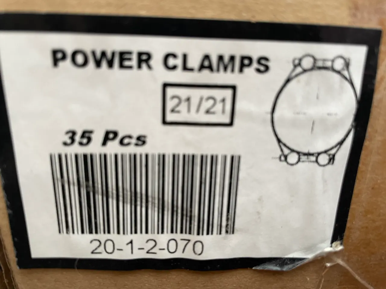 Billede 2 - 10 stk. POWER CLAMP