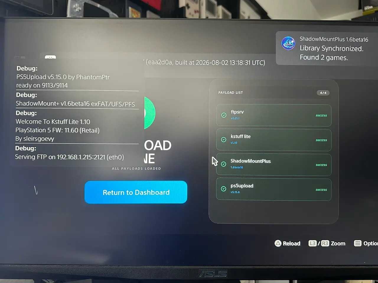 Billede 8 - [Modded] PlayStation 5 Disc Edition 825GB FW11.60