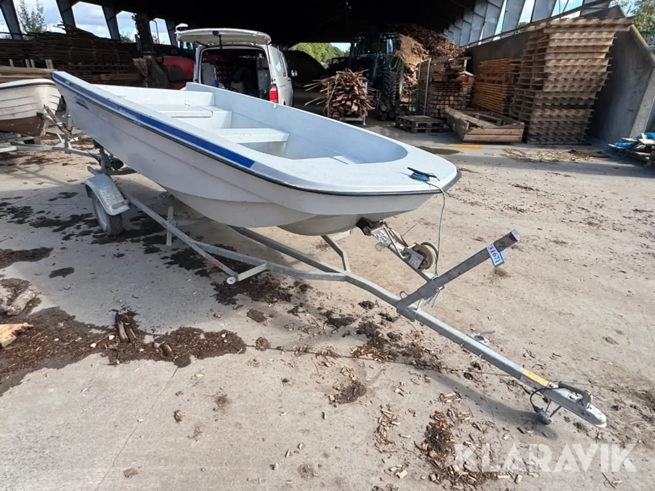 Billede 2 - Båd Dorry 410 med bådtrailer
