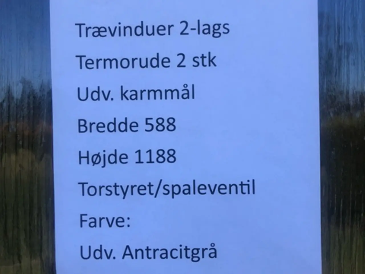 Billede 3 - ET trævinduer 2 stk
