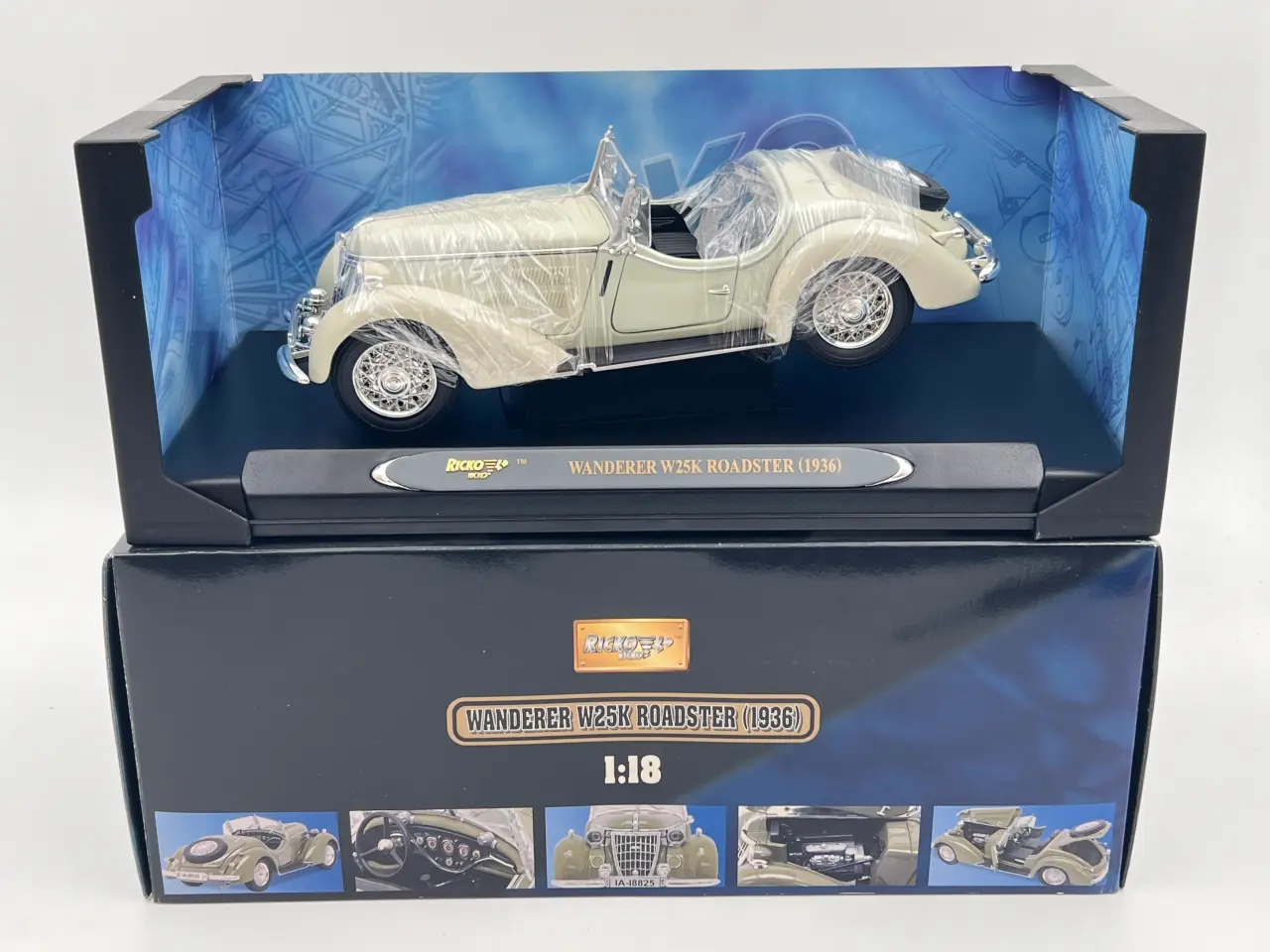 Billede 7 - 1936 Wanderer / Audi W25K Roadster 1:18
