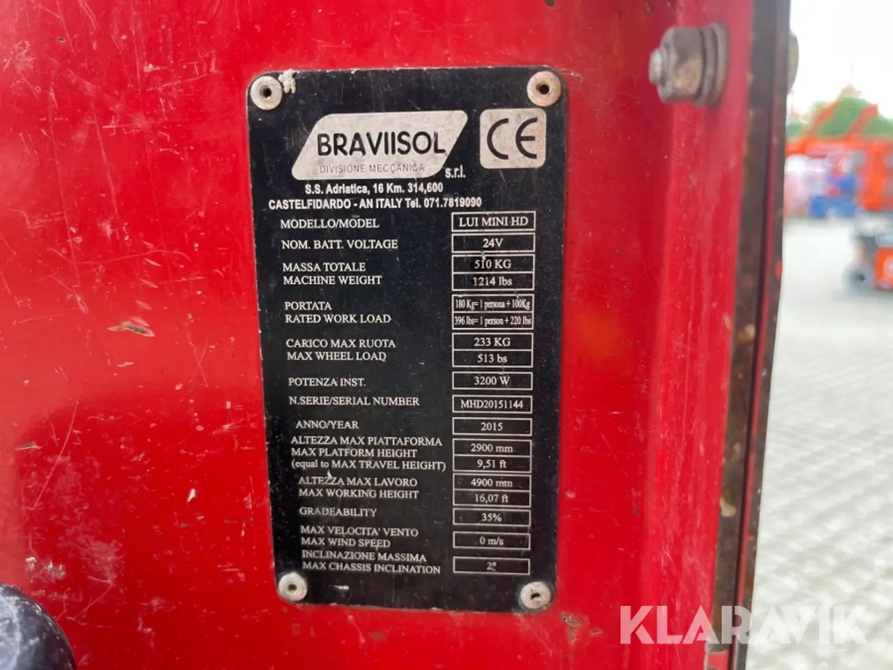 Billede 9 - Søjlelift Braviisol Lui Mini HD 5meter
