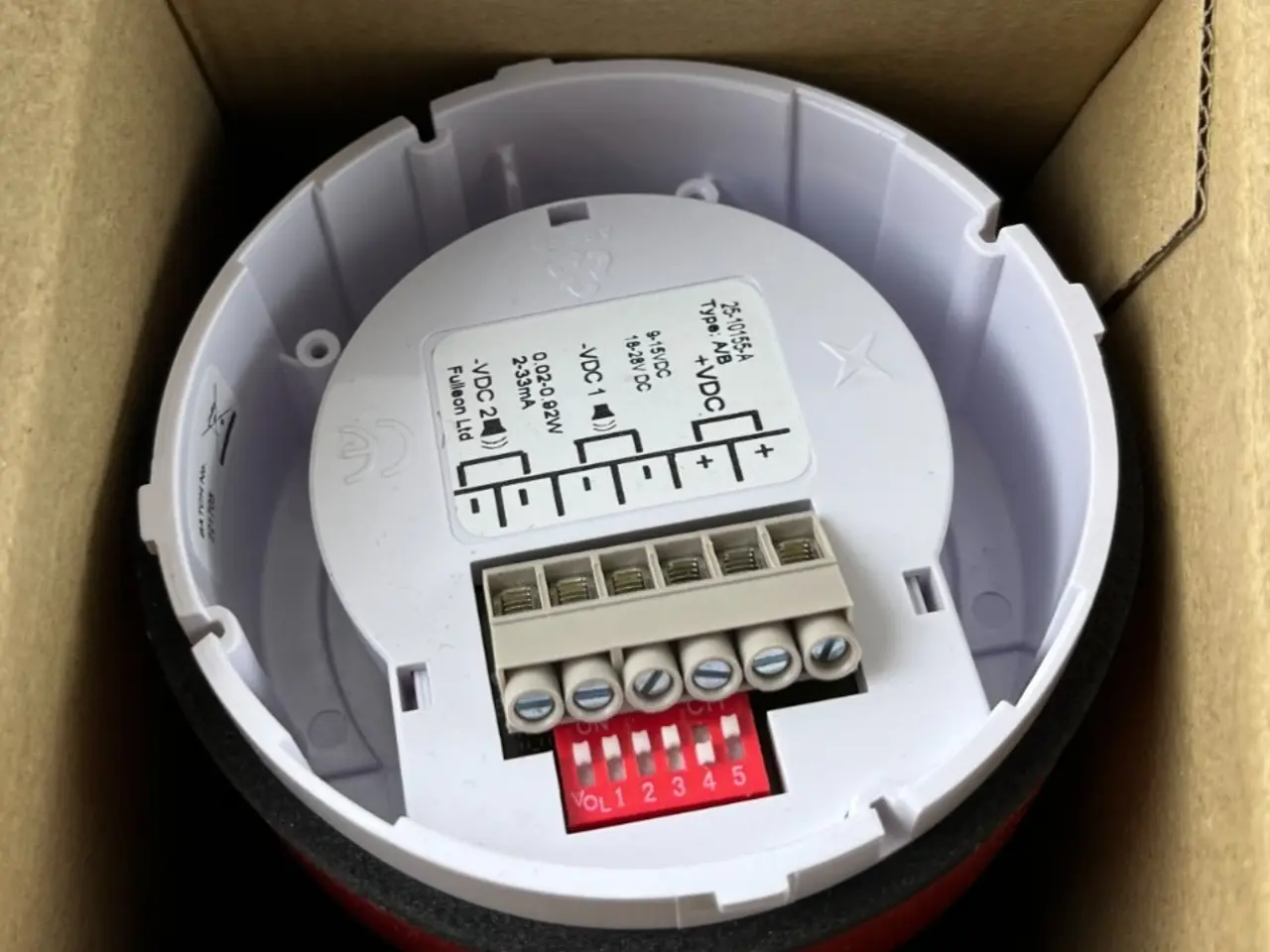 Billede 1 - Fulleon 686-7887 ROLP/SV Fire Alarm Sounder Red