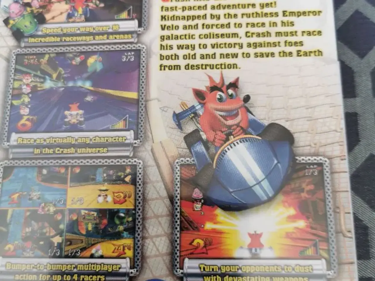 Billede 2 - Crash bandicoot nitro kart..
