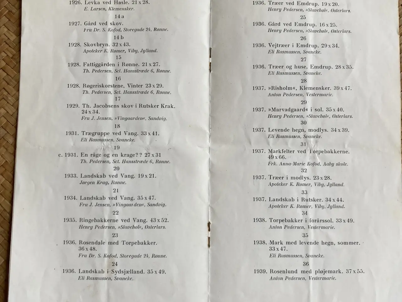 Billede 1 - Udstillingskatalog mindeudstilling Claus Johansen,