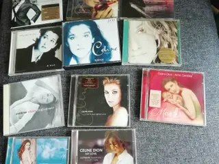 10 cd med Celine Dion og 17 blandet