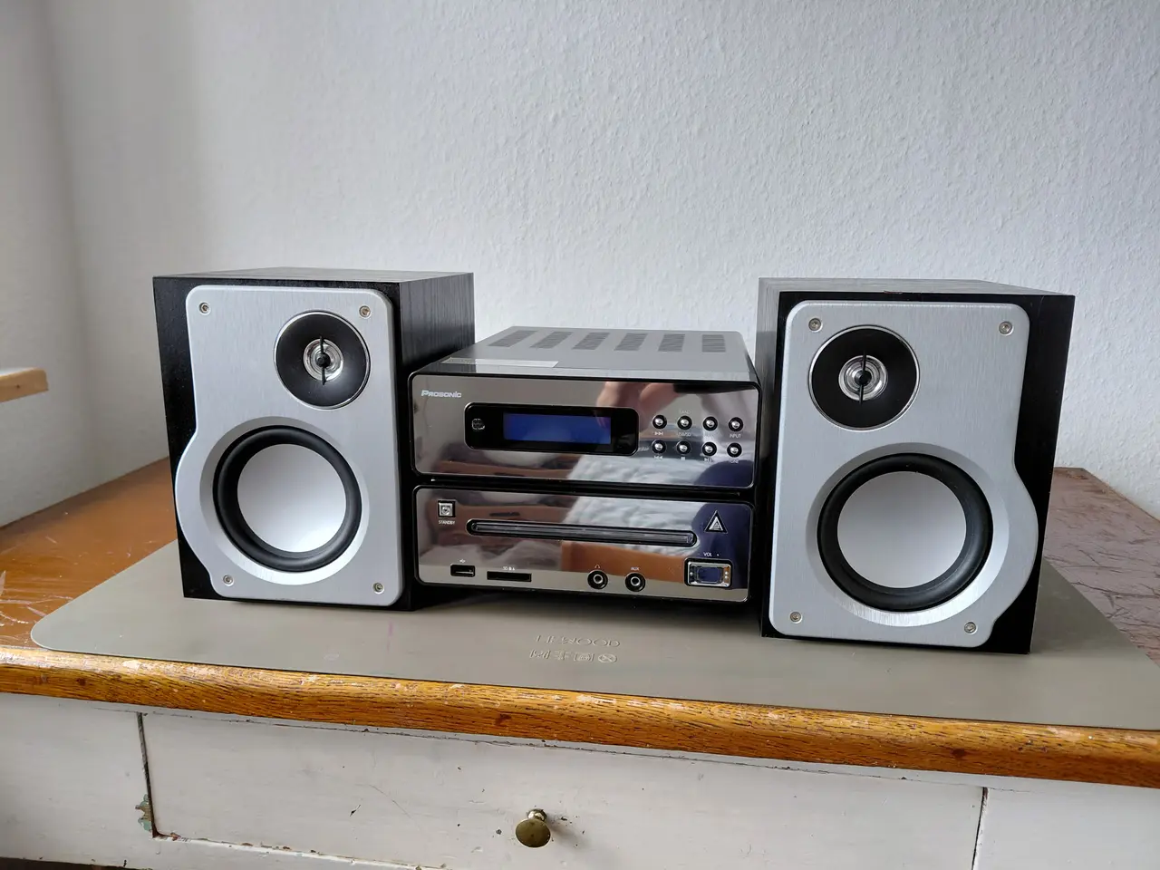 Billede 3 - Stereoanlæg med DVD og fjernbetjening