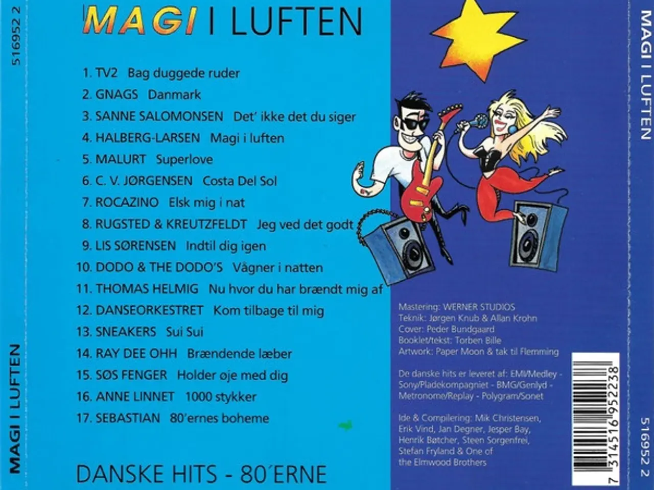 Billede 2 - Diverse kunstnere – Magi I Luften – CD