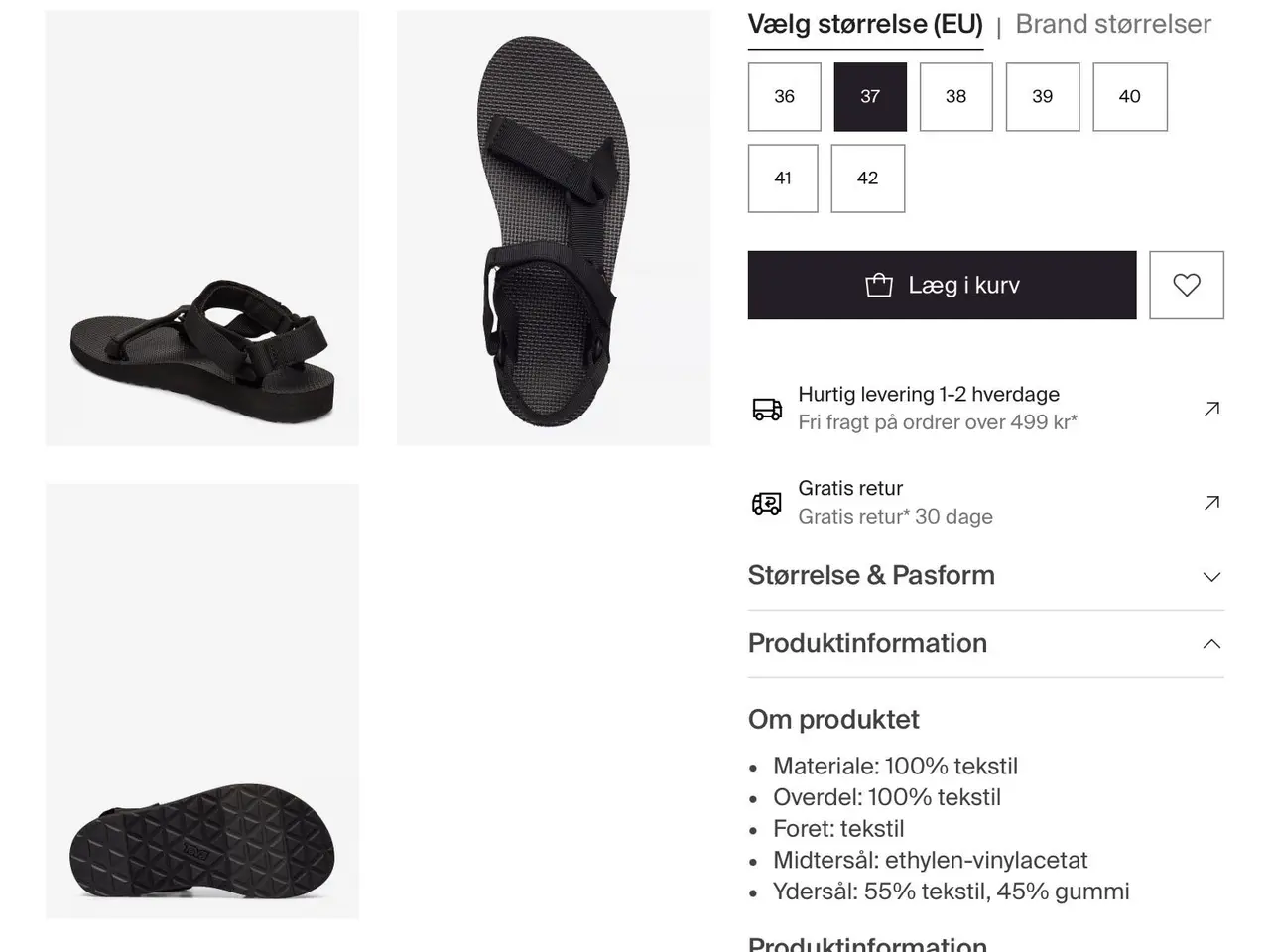 Billede 4 - TEVA sandaler