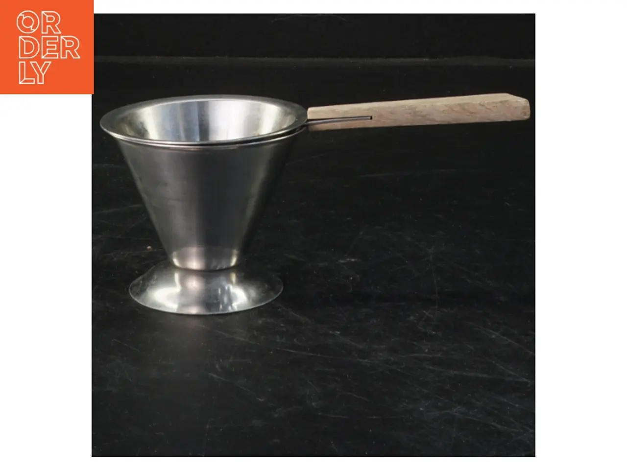 Billede 1 - Metalsigte til the (str. 14x7 cm)