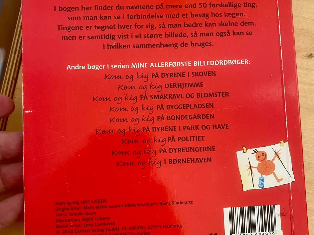 Billede 4 - Kom og kik hos lægen børnebog 