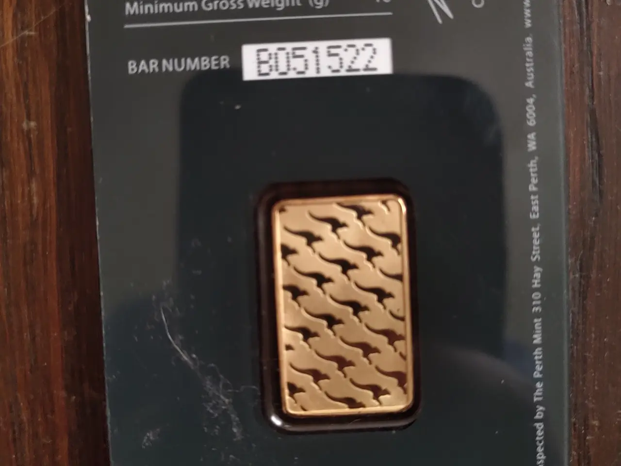 Billede 1 - Guldbar 10g