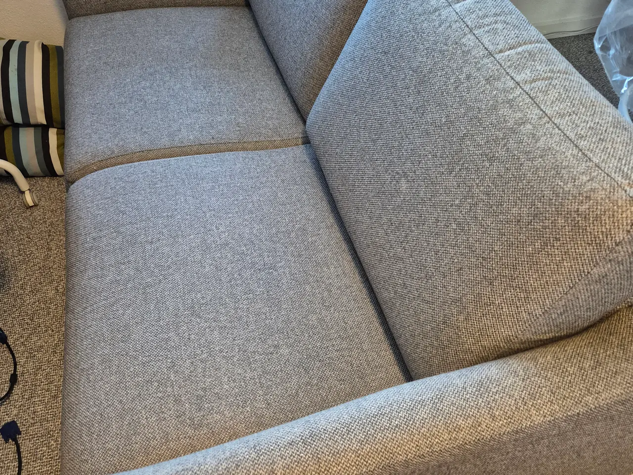 Billede 1 - 2 personers sofa i flot stand