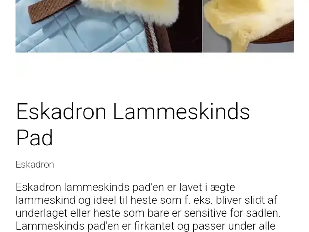 Billede 1 - Lammeskind