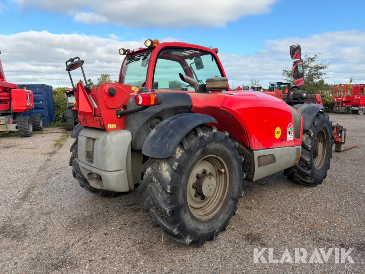 Billede 5 - Teleskoplæsser Manitou MT 732 med gafler
