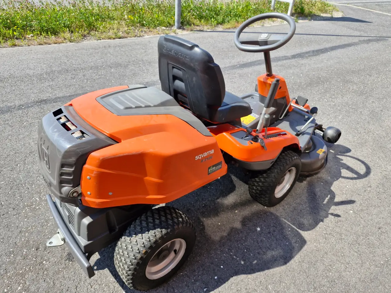 Billede 4 - Husqvarna R213C m. Combi 94 (NY Motor!!)