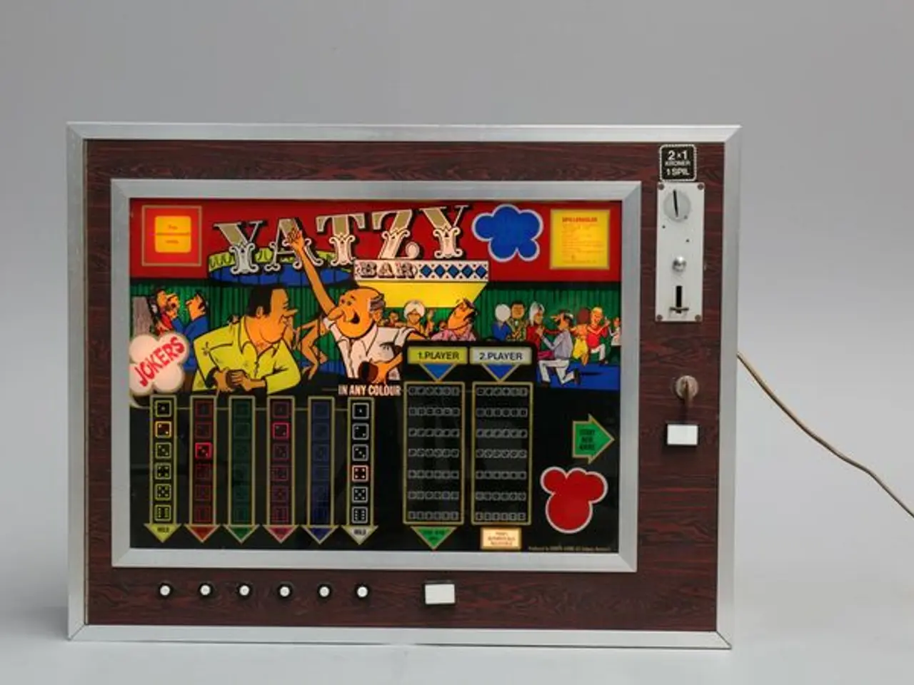Billede 1 - Købes. Yatzy spilleautomat.