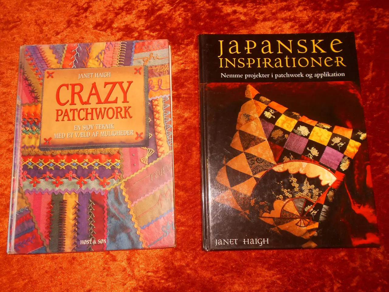 Billede 1 - Crazy patchwork m.fl, Janet Haigh