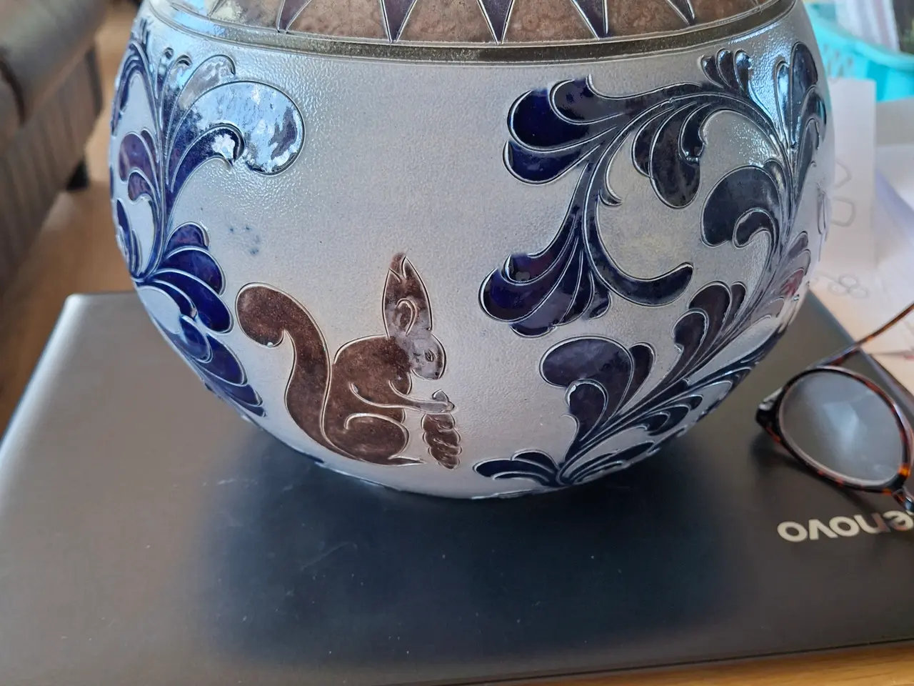 Billede 1 - Stor flot keramik vase
