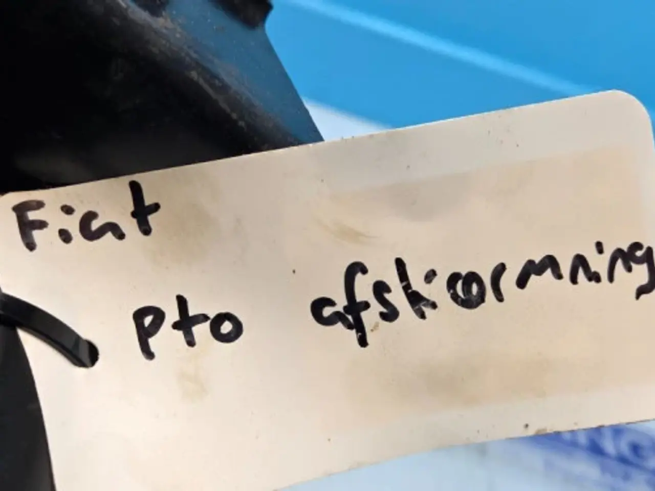 Billede 11 - Fiat PTO Afskærmning