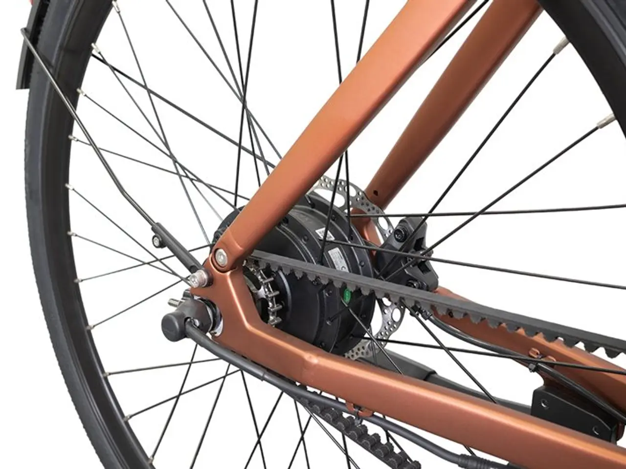 Billede 5 - Lindebjerg 28'' Elcykel Street 2.0 - Kobber