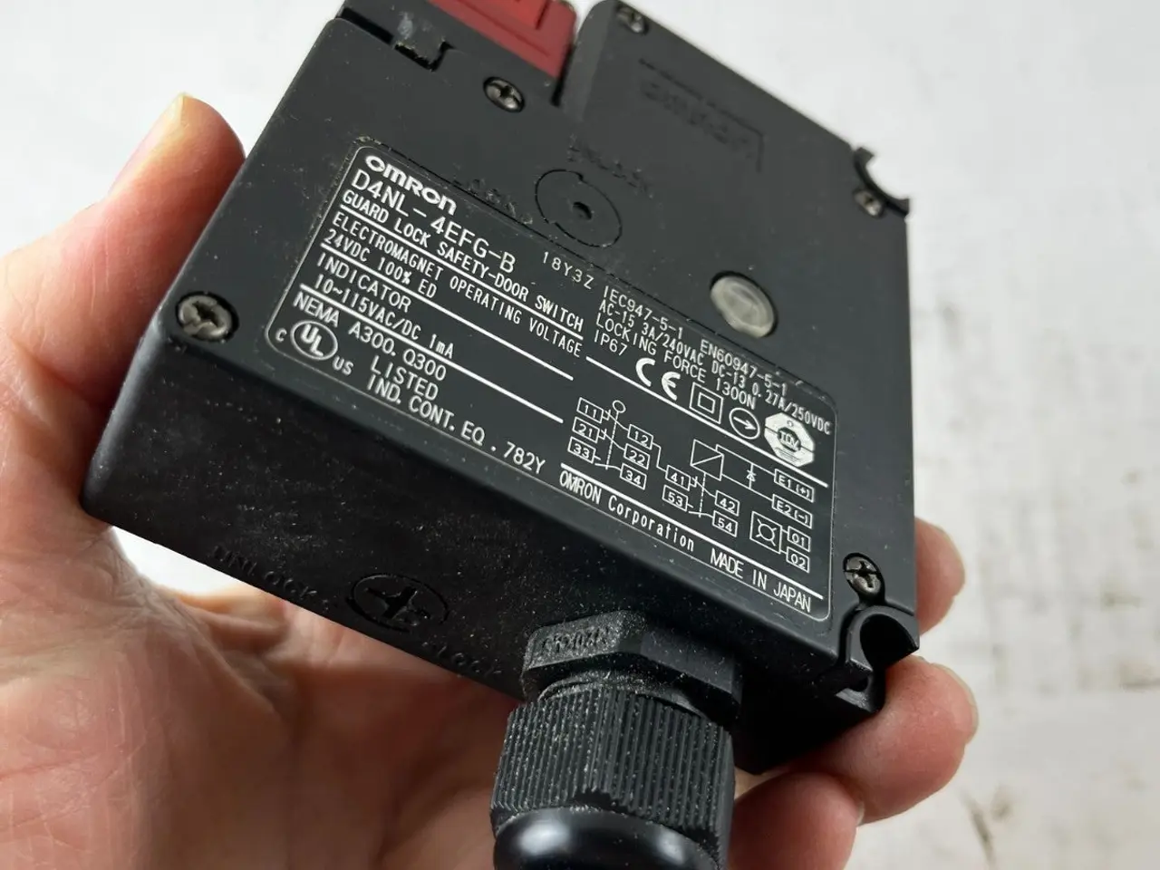 Billede 8 - Omron D4NL-4EFG-B Guard Lock Safety Door kontakt