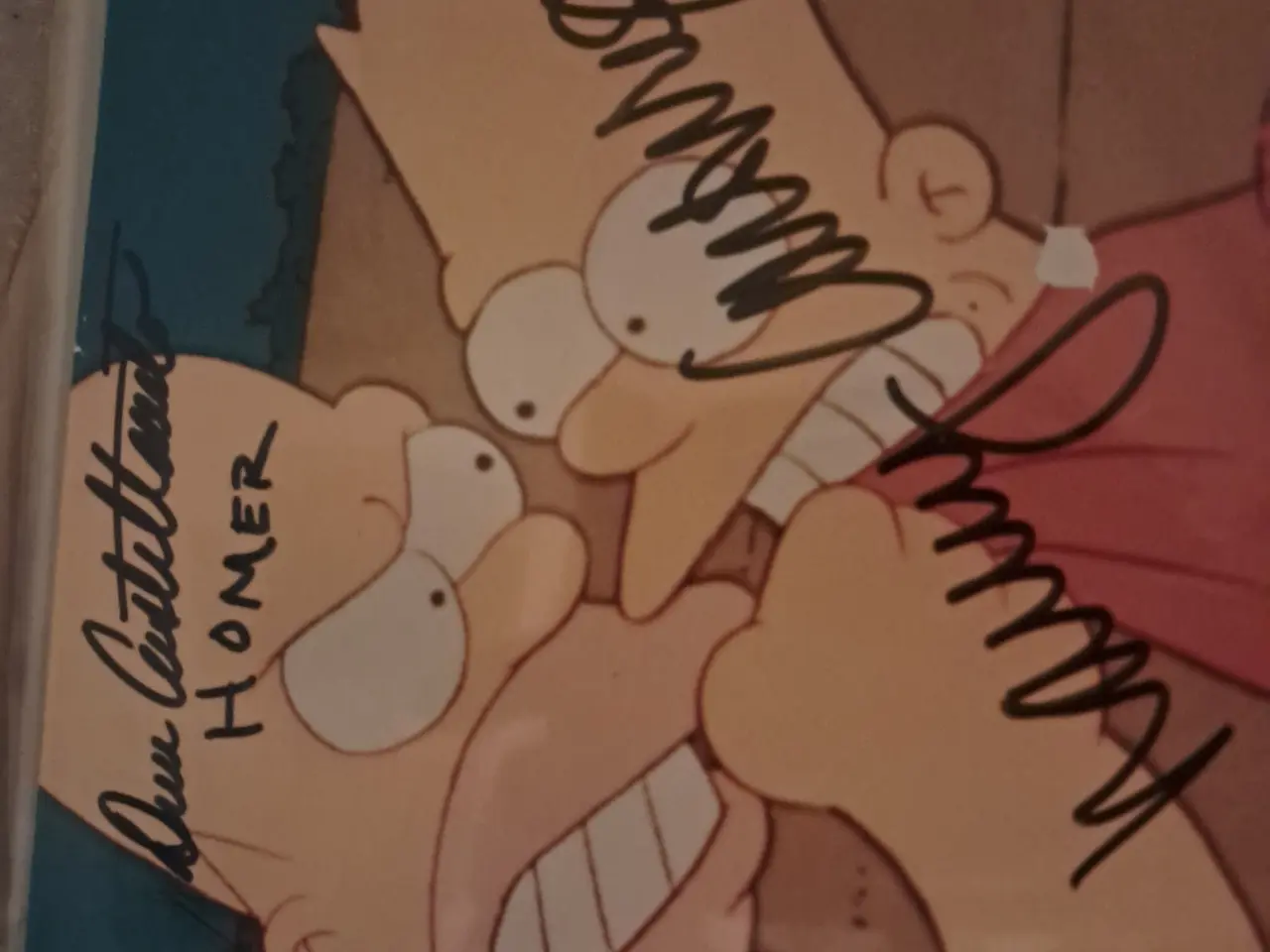 Billede 1 - Simpsons autograf