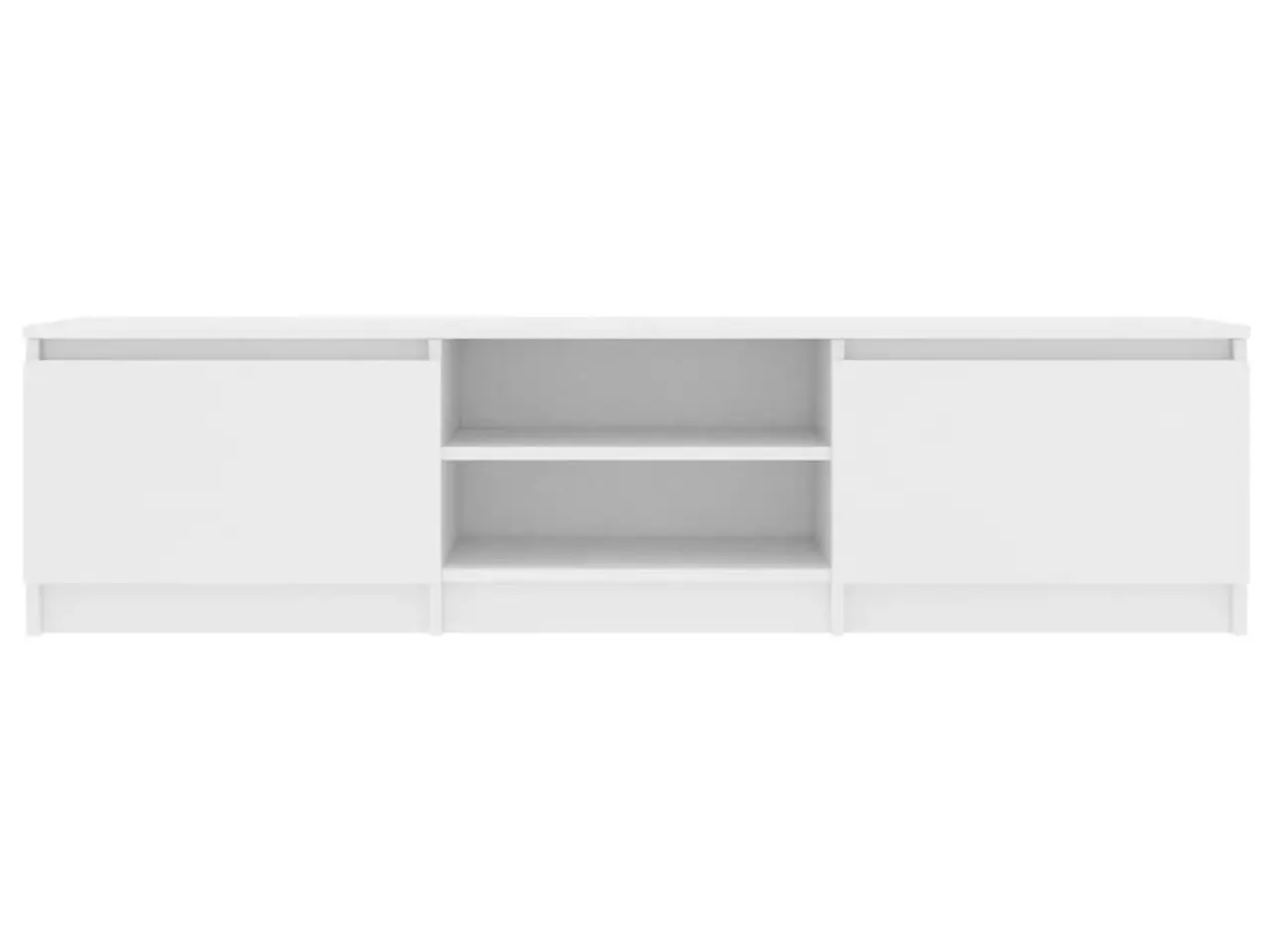 Billede 7 - TV-bord 140 x 40 x 35,5 cm i konstrueret træ - hvid