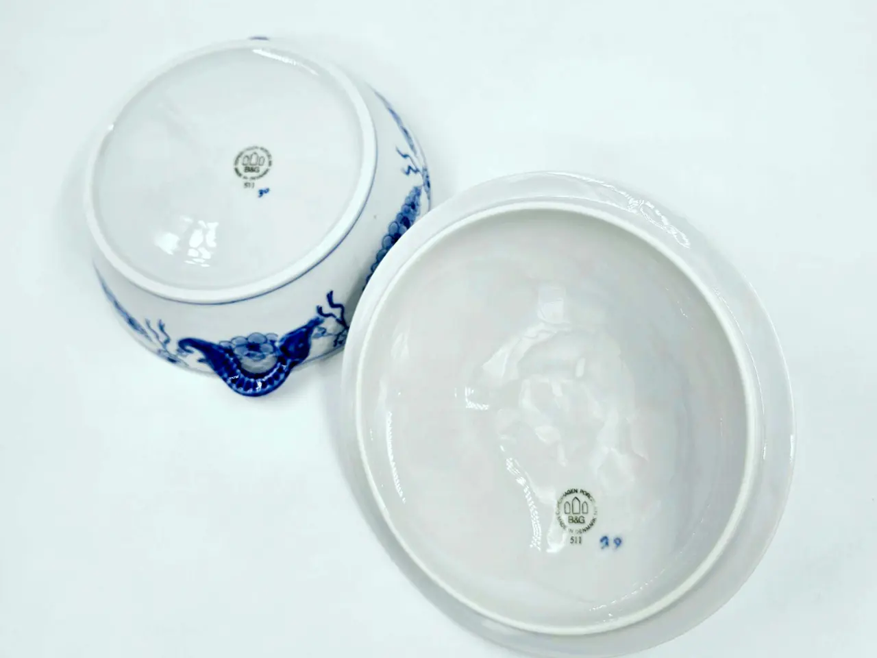 Billede 12 - Empire lågfad nr 5A Porcelæn 
