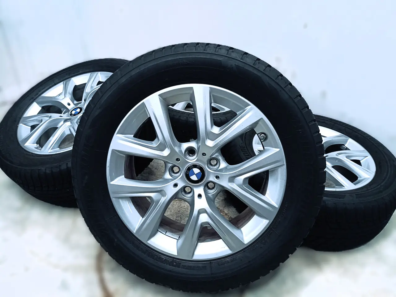 Billede 6 - 5x112 17" ET39 nav66,6ø BMW/MINI vinter fælge TPMS