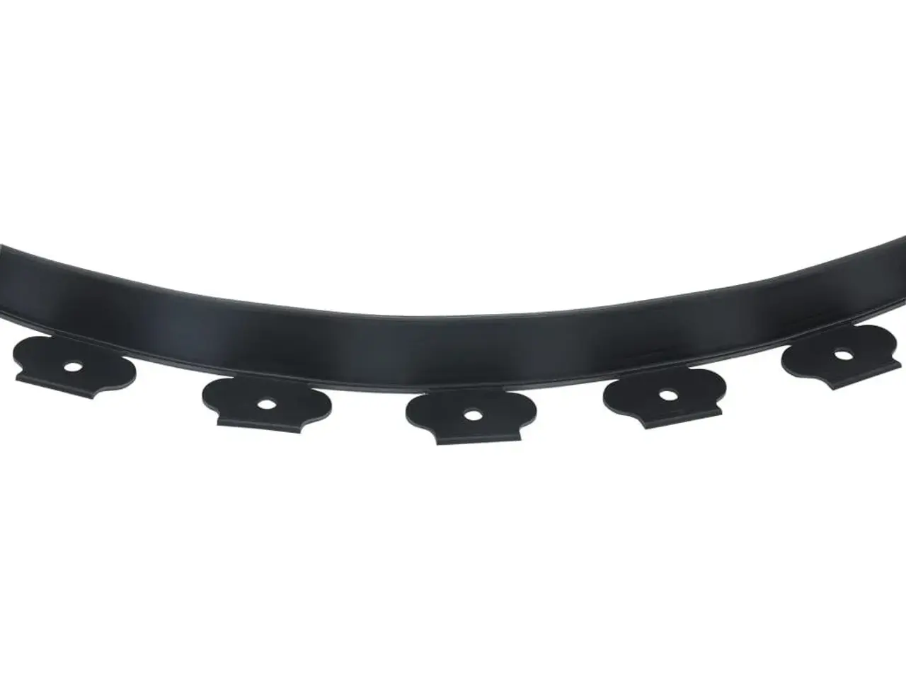 Billede 4 - Fleksibel plænekant med 30 spyd - 10 m x 5 cm, sort