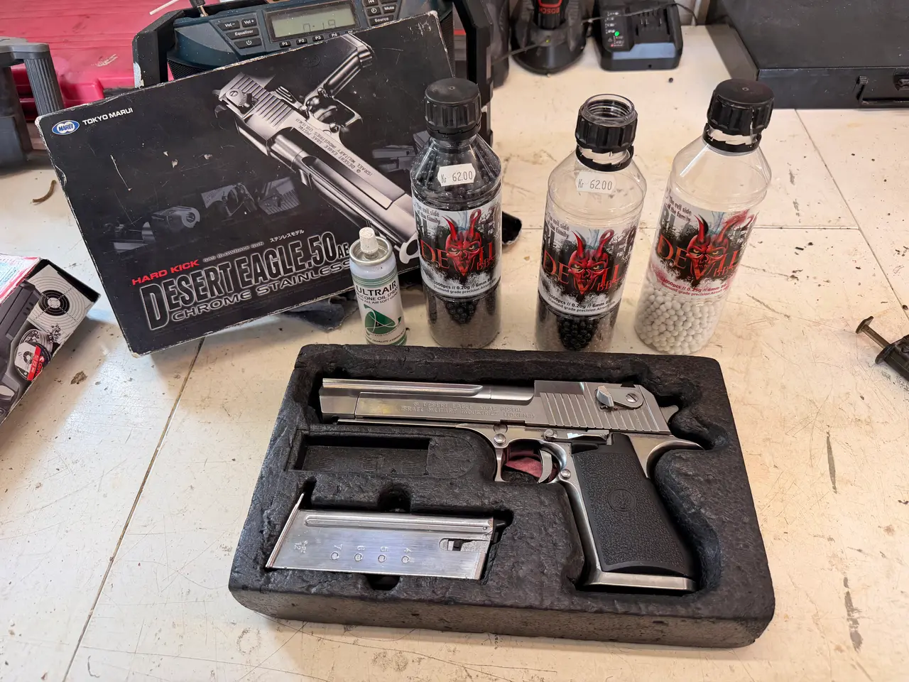 Billede 1 - Softgun Desert Eagle Crome Stainless