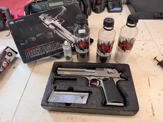 Softgun Desert Eagle Crome Stainless 