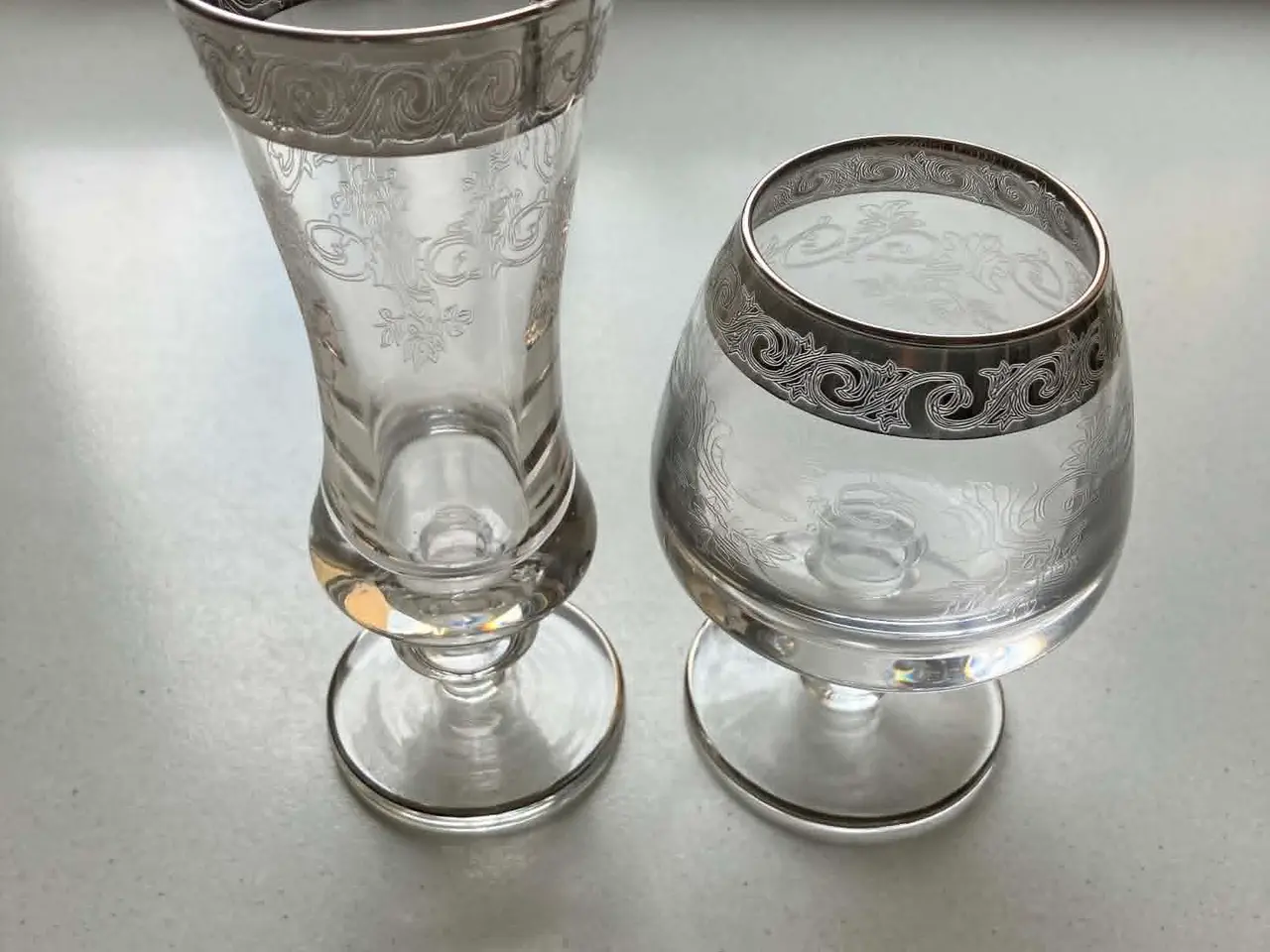 Billede 2 - 50 år gamle Krystalglas.