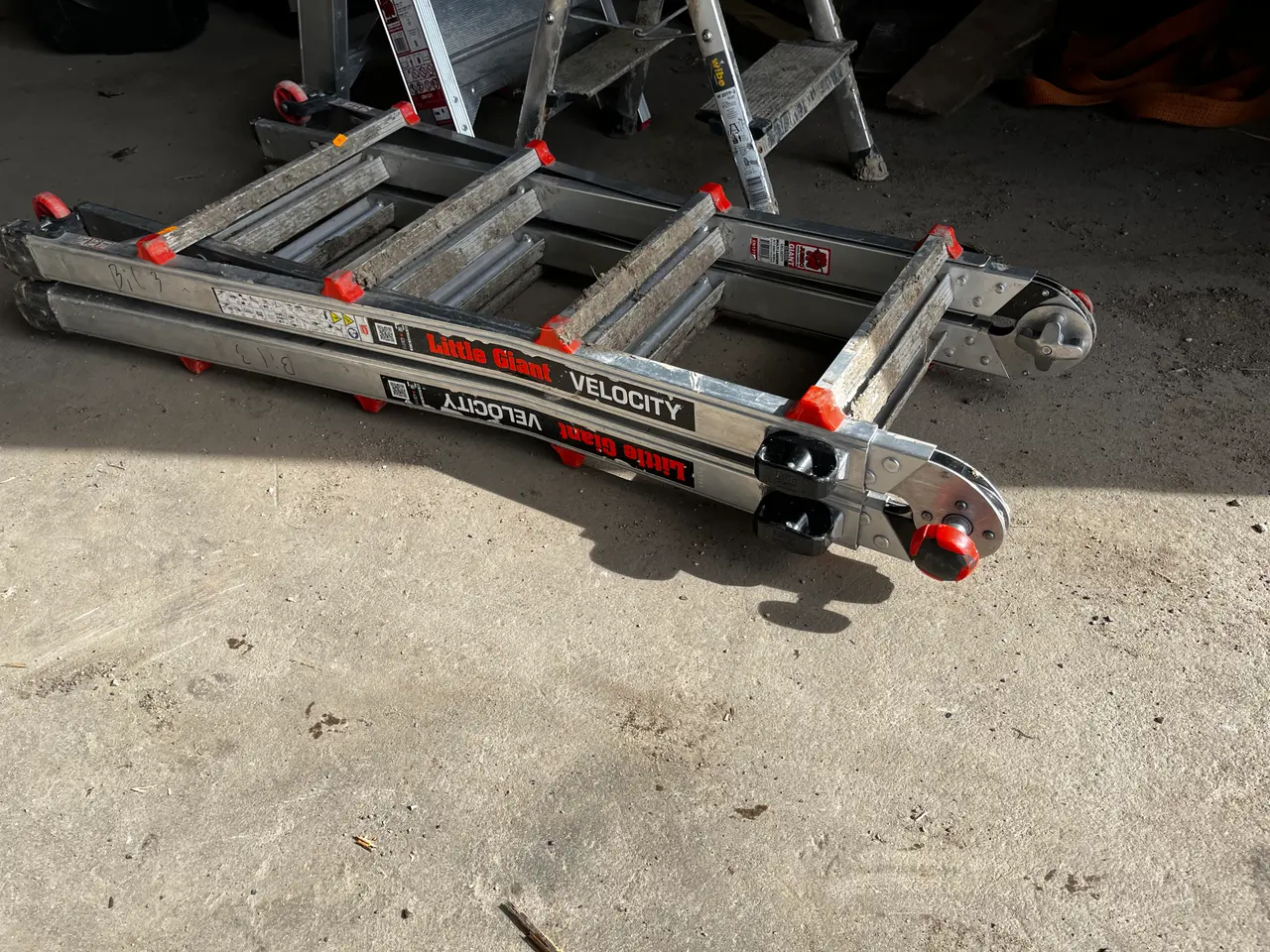 Billede 4 - Foldestige inkl. Trappestie JUMBO